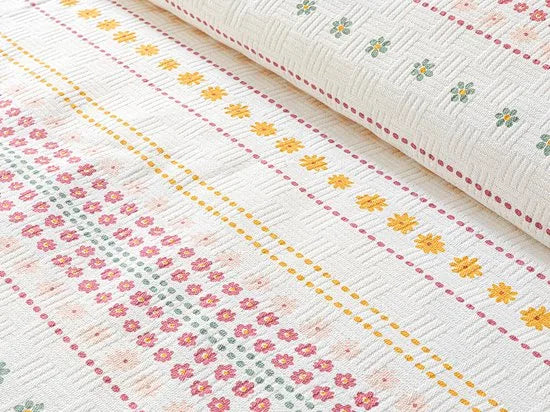 English Home Summer blanket - Bedsprei 150x220 cm - Oranje – Roze 200 x 220cm Bedsprei 200x220 cm Roze (0630)