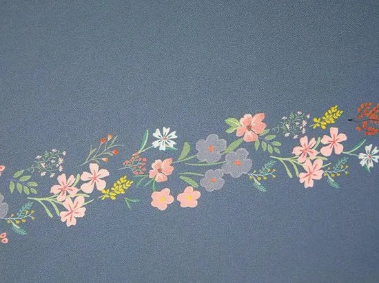 English Home tafelkleed - 140x200 cm - Beige – Blauw 150 x 200cm