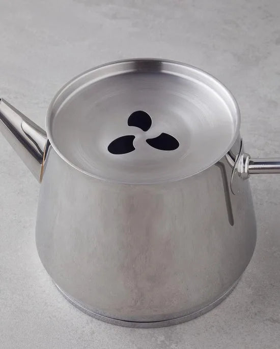 English Home - Theepot New Aden - 0,60 lt + 1,25 lt - RVS - Zilver