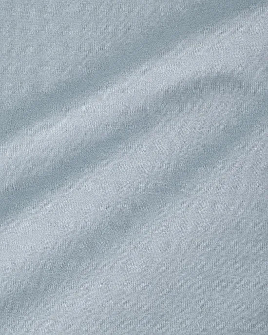 English Home Timeless Hoeslaken - Novella Premium - 100% Katoen - Met elastiek - 100x200 cm - Licht Blauw