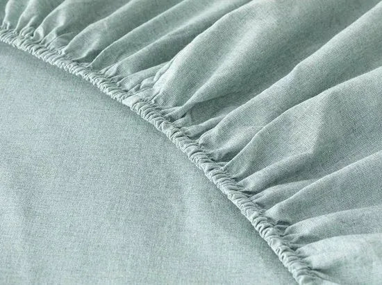 English Home Tweepersoons dekbedovertrekset - 200x220 cm – Groen