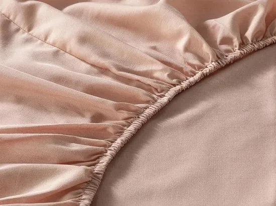 English Home Tweepersoons dekbedovertrekset - 200x220 cm – Licht Roze