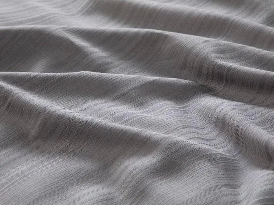 English Home Tweepersoons dekbedovertrekset - Aurora Silky Touch - 1x Hoeslaken 160x200 - Incl 2 Kussenslopen - 200x220 cm – Grijs