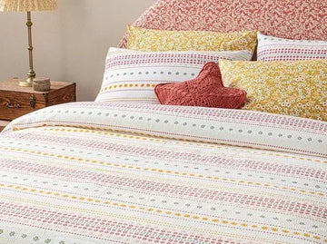 English Home zomerdeken - Bedsprei - Eenpersoons - 150x220 cm - Roze