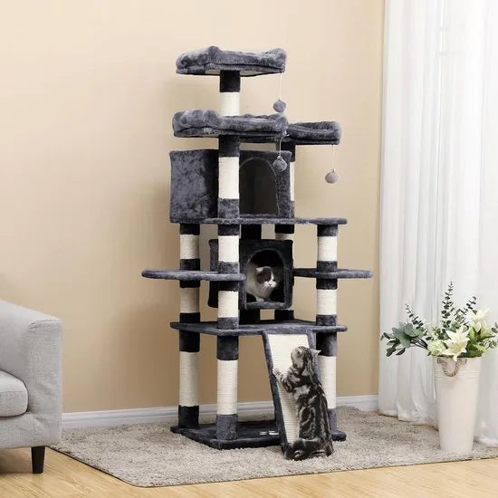 FEANDREA Kattenboom – Krabpaal – Kattenspeelgoed – Katten Krasbord