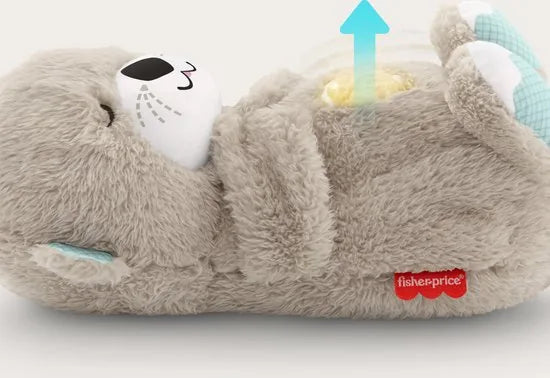 Fisher-Price Bedtijd Otter 30 cm - Baby speelgoed - 0 tot 6 maanden - Knuffel