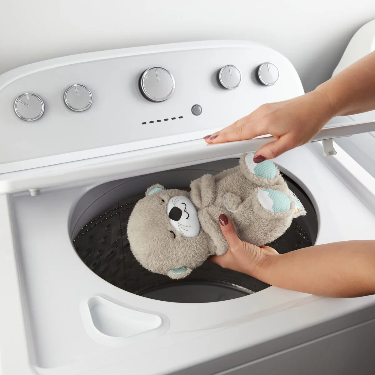 Fisher-Price Bedtijd Otter 30 cm - Baby speelgoed - 0 tot 6 maanden - Knuffel