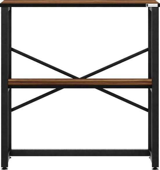 FurniChic - Kast - Dressoir - Bijzettafel - Wandtafel - Consoletafel - Sidetable - Banktafel - Haltafel- Industrieel - Bruin - 85x30x80cm