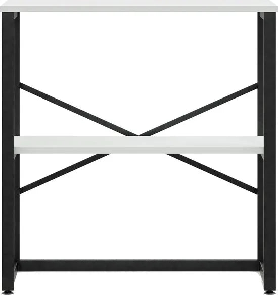 FurniChic - Kast - Dressoir - Bijzettafel - Wandtafel - Consoletafel - Sidetable - Banktafel - Haltafel- Industrieel - Wit - 85x30x80cm