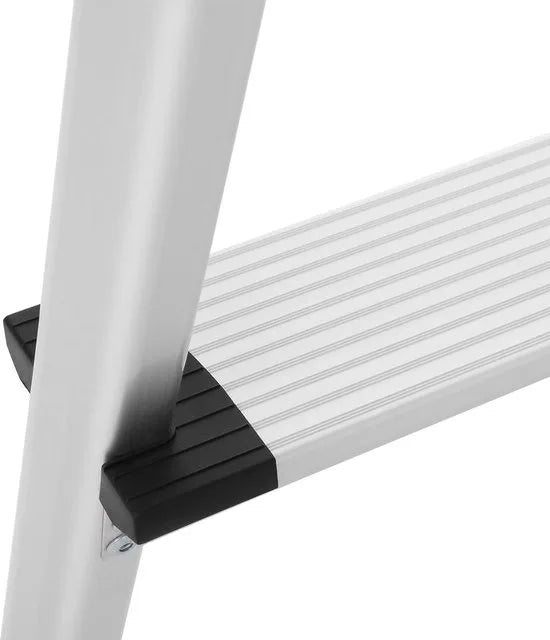 FurnStar Aluminium Ladder - Multifunctionele Ladder - Draagvermogen tot 150 kg - Met 3 Niveaus