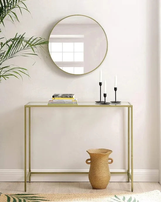 FurnStar - Dressior - Console tafel - 100x35x80cm – Gold