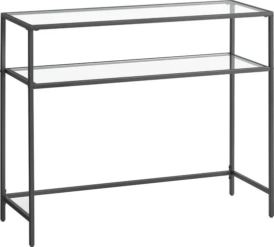 FurnStar - Dressior - Console tafel - Sidetable - 100x80x35cm – Zwart