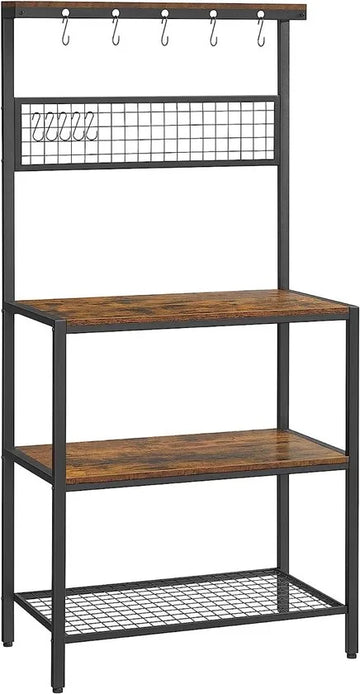 FurnStar - Keukenkast - Keukenrek - 80x40x170cm - Bruin