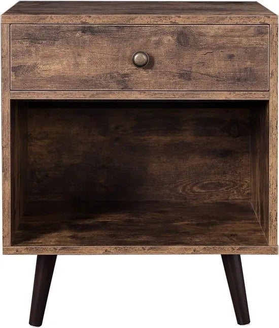 FurnStar - Nachtkastje - Commode - 50x40x58cm - Bruin