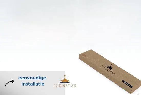 FurnStar – Toiletkast – Smalle badkamerkast met verstelbare planken – Ruimtebesparend badkamerrek – Eenvoudige montage - Met Deur en Verstelbare Planken – MDF – 18 x 20 x 80 cm -Wit