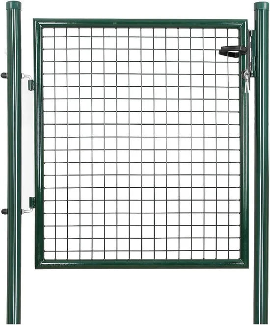 Furnstar - Tuinpoort inclusief slot en 3 sleutels groen GGD150G