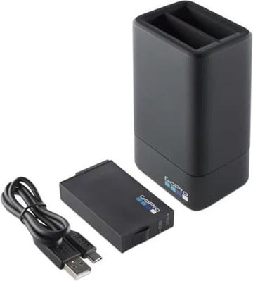 GoPro Dual Battery Charger + Battery - voor GoPro Fusion