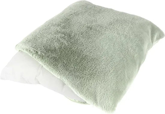 Heaven Kussens - Superzacht - Kussen - Kussens - 48x48 - Ivory – Groen