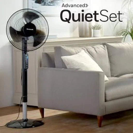 Honeywell HSF600BE4 - Statiefventilator - Zwart