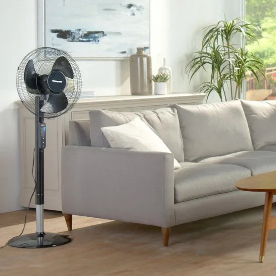 Honeywell HSF600BE4 - Statiefventilator - Zwart