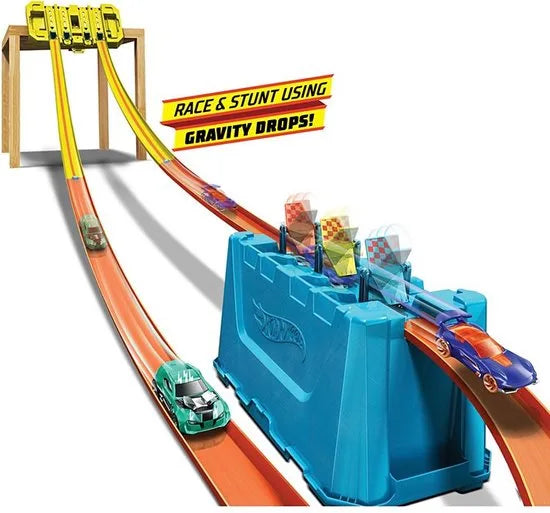 Hot Wheels Track Builder Gravity Box - Racebaan