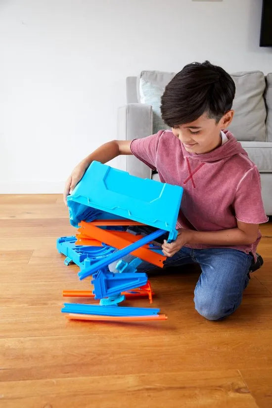 Hot Wheels Track Builder Looping challinge kist