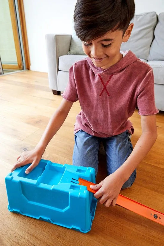 Hot Wheels Track Builder Looping challinge kist