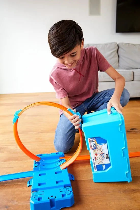 Hot Wheels Track Builder Looping challinge kist