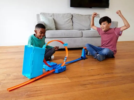 Hot Wheels Track Builder Looping challinge kist