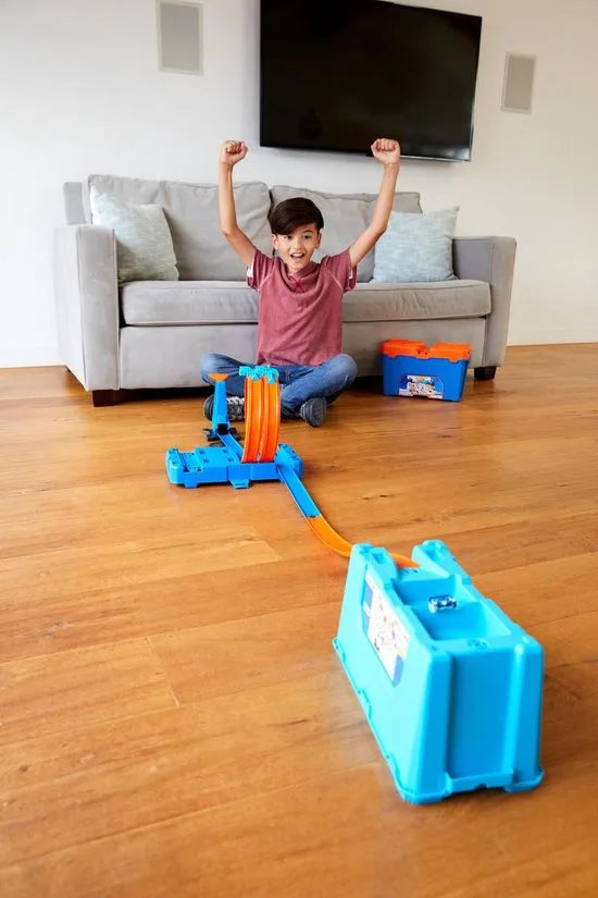 Hot Wheels Track Builder Looping challinge kist