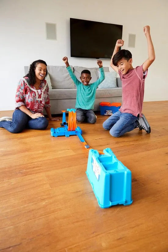 Hot Wheels Track Builder Looping challinge kist