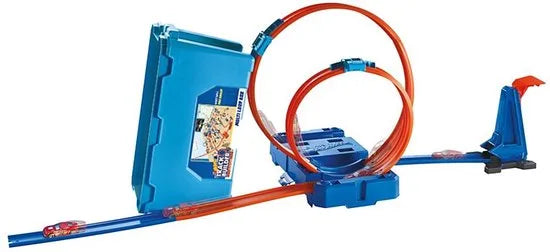 Hot Wheels Track Builder Looping challinge kist