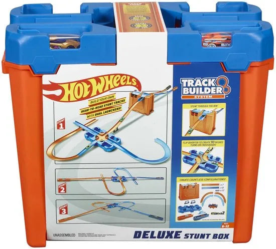 Hot Wheels Track Builder Luxe Stuntbox - Racebaan