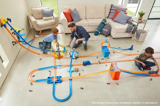 Hot Wheels Track Builder Luxe Stuntbox - Racebaan