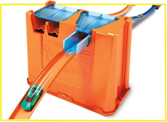 Hot Wheels Track Builder Luxe Stuntbox - Racebaan