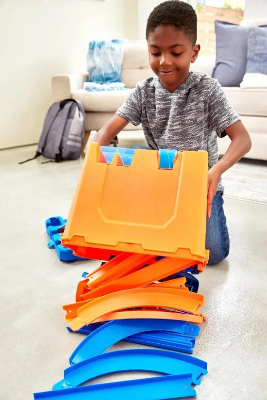 Hot Wheels Track Builder Luxe Stuntbox - Racebaan