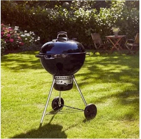 Houtskoolbarbecue met Deksel en Wielen Weber Master Touch (65 x 72 x 107 cm)