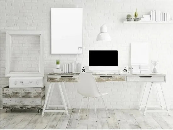 Infrarood Verwarmingspaneel 550W staand of hangend - Paneel - Verwarming vrijstaand - Verplaatsbaar - Heater