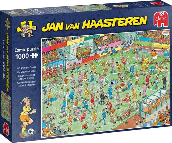Jan van Haasteren WK Vrouwenvoetbal puzzel - 1000 Stukjes