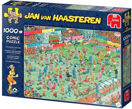 Jan van Haasteren WK Vrouwenvoetbal puzzel - 1000 Stukjes