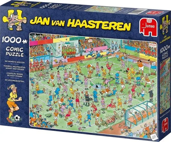 Jan van Haasteren WK Vrouwenvoetbal puzzel - 1000 Stukjes