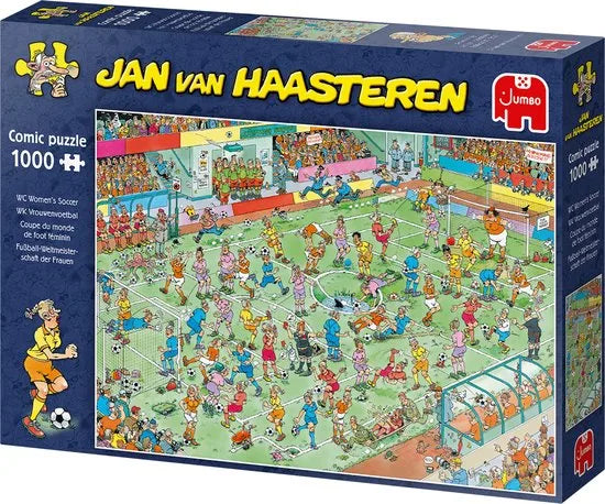 Jan van Haasteren WK Vrouwenvoetbal puzzel - 1000 Stukjes
