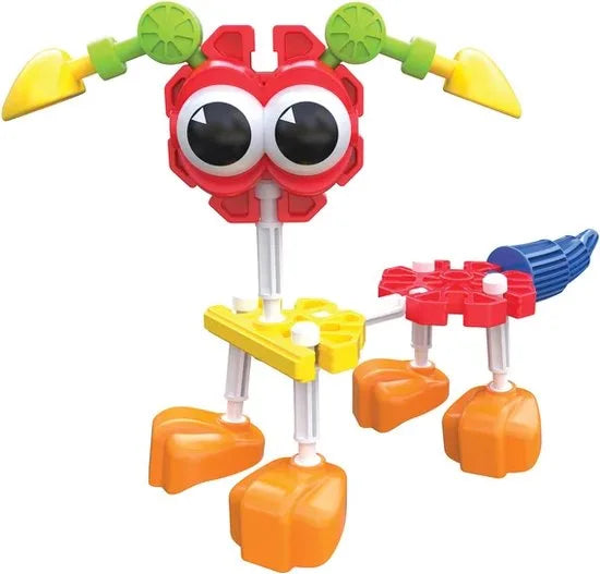 K'NEX Kid Zoo Friends – Dieren Bouwset – 30 Bouwideeën – 55 Onderdelen – Vanaf 3 Jaar