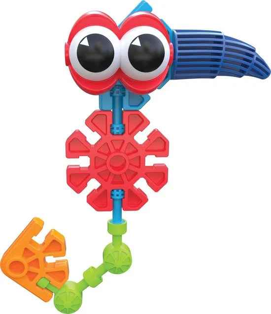 K'NEX Kid Zoo Friends – Dieren Bouwset – 30 Bouwideeën – 55 Onderdelen – Vanaf 3 Jaar