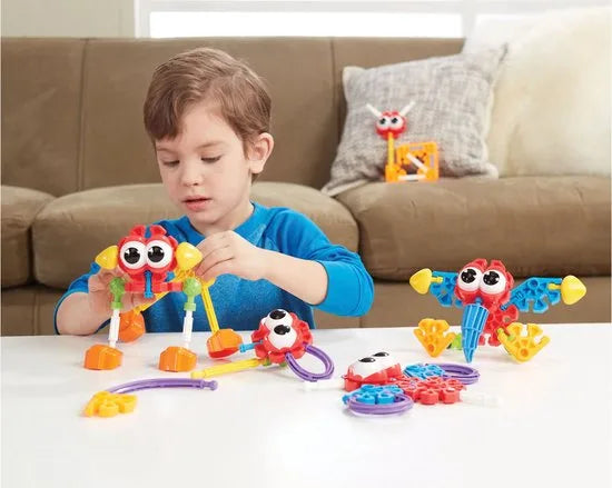 K'NEX Kid Zoo Friends – Dieren Bouwset – 30 Bouwideeën – 55 Onderdelen – Vanaf 3 Jaar