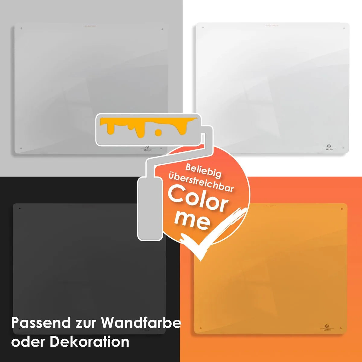 Kesser Infrarood Verwamingspaneel - 550 Watt - Infrarood kachel - Energiezuinig - Heater