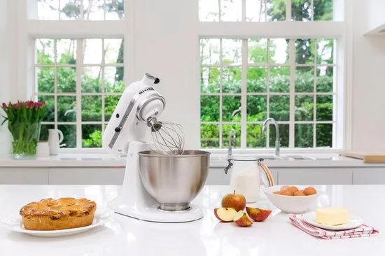 Kitchenaid 5K45SSEWH - Keukenmachine - 4.3 L mengkom - wit