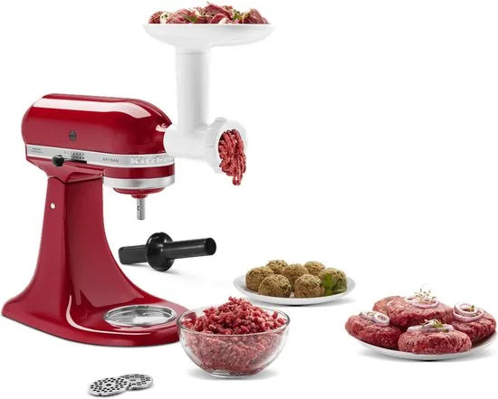 Kitchenaid 5KSMFGA - Hakmolen - Vleesmolen - Wit