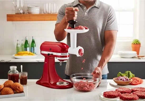 Kitchenaid 5KSMFGA - Hakmolen - Vleesmolen - Wit