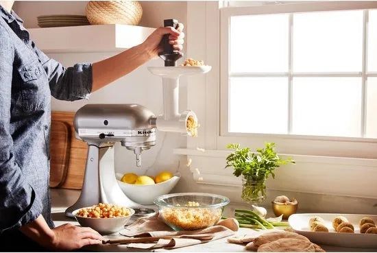 Kitchenaid 5KSMFGA - Hakmolen - Vleesmolen - Wit